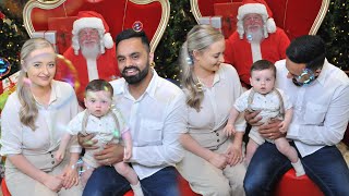 NOAH MEETS SANTA FOR THE FIRST TIME | Family Day Out Vlog 🎅