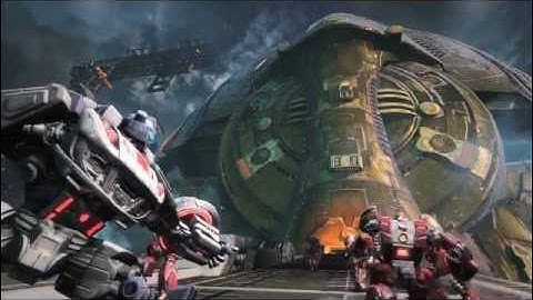 Transformers Fall of Cybertron Through the matrix trailer