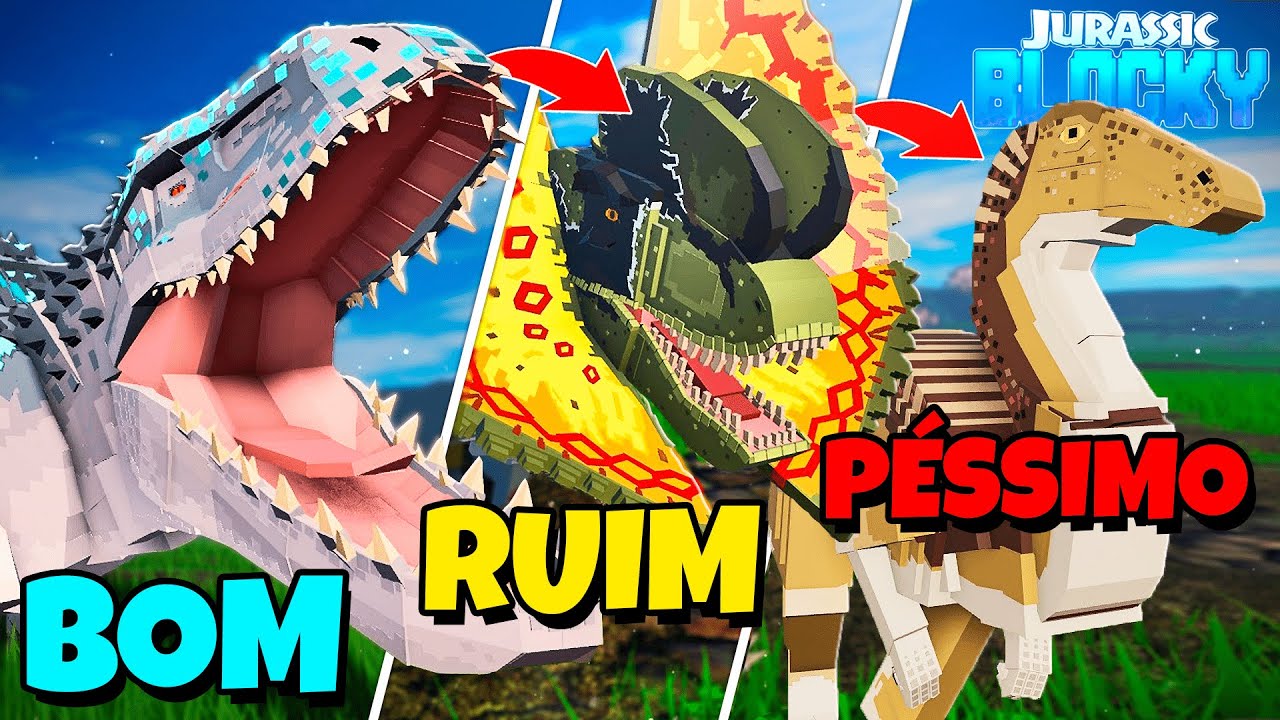 A CADA KILL EU PIORO MEU DINOSSAURO! | ROBLOX Jurassic Blocky