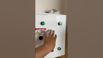 Tủ đảo chiều động cơ 3 pha 11kw vỏ nhựa chống ăn mòn #electrician