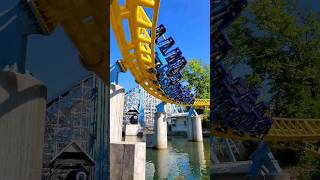 Feel The RUSH Of Skyrush | #Shorts #RollerCoaster #Travel