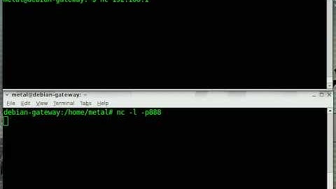 BASH - netcat lesson #1