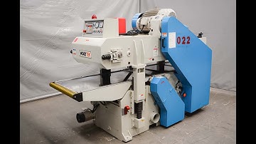 HK610 Top and Bottom Planer from holytek available at GFP woodworking machines
