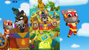 Last boss fight Talking tom hero dash Android game play @FanBazzTomGaming