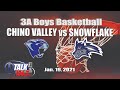 Chino Valley vs  Snowflake Boys High School Basketball Full Game