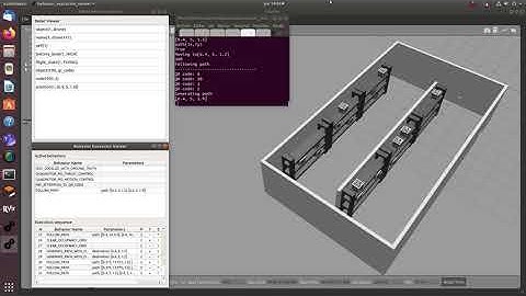 Warehouse inventory with Gazebo simulator Viewers