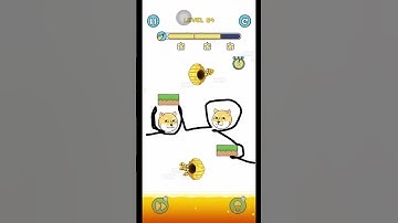 Level 54 - Draw save the doge - Game hay vl #gameplay #shortvideo #1v1 #games #savethedog