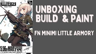 FN Minimi M249 F89 Unboxing & Build - TomyTec Little Armory
