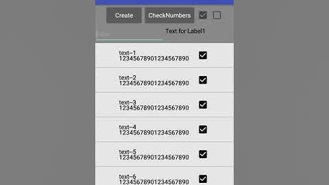 Check ListView Extension