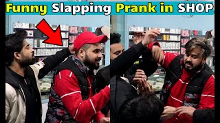 Funny Slapping Prank in Mobile Shop - Pranks in Pakistan - LahoriFied