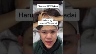 Mimpi yang harus di waspadai ‼️ Orang sering gak sadar ⚠️😱 #Shorts #YouTubeShorts