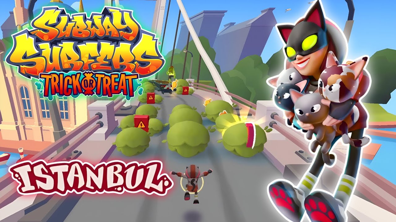 SUBWAY SURFERS NEW TRICK OR TREAT 🍬🍭IN ISTANBUL 2024 🐾🇹🇷 || SUBWAY SURFERS VANCOUVER AUTUMN 2024