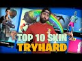 FORTNITE - TOP 10 SKIN TRYHARD