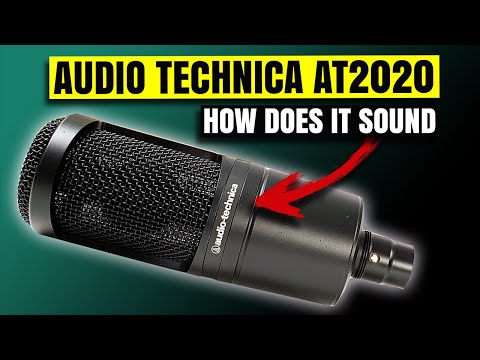 Best Budget Microphone? | Audio Technica AT2020 Review