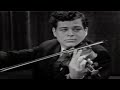Itzhak Perlman "Wieniawski's Violin Concerto No. 2" on The Ed Sullivan Show