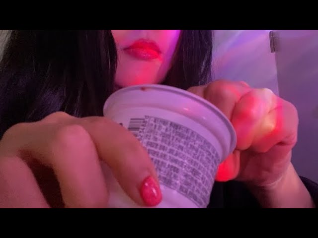 아이스크림 할ㅌ짝 먹방 icecream eating asmr