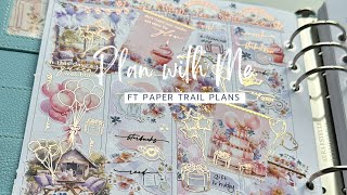 Memory Plan With Me ft 'Glow' by Paper Trail Plans| A5 Wide