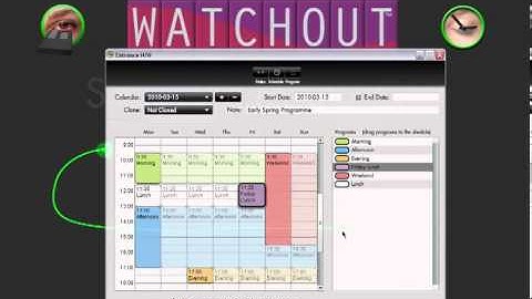 34 WATCHOUT Systems Manager   Introduction