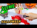 6 DIY Поделки на Хэллоуин своими руками 2020 Halloween необычные слаймы для Хэллоуина
