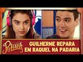 Guilherme repara em Raquel na padaria | As Aventuras de Poliana