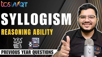 TCS 2025 - SYLLOGISM | All Concepts, Tricks & TCS Questions in One Video