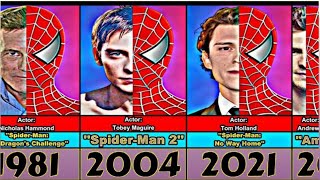 Spider-Man Transformation From 1977 to 2024
