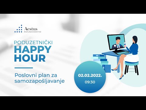 Poduzetnički happy hour: Poslovni plan za samozapošljavanje