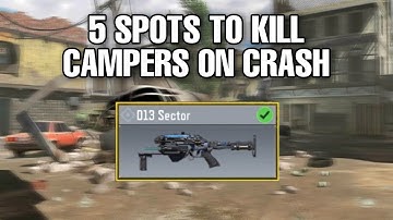 5 spots in CRASH with the NEW D13 Sector