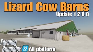 Lizard Cow Barns / FS22 UPDATE  for all platforms
