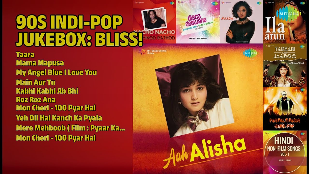 Indi-Pop Classics Jukebox | Alisha Chinai Songs | Taara | Mama Mapusa
