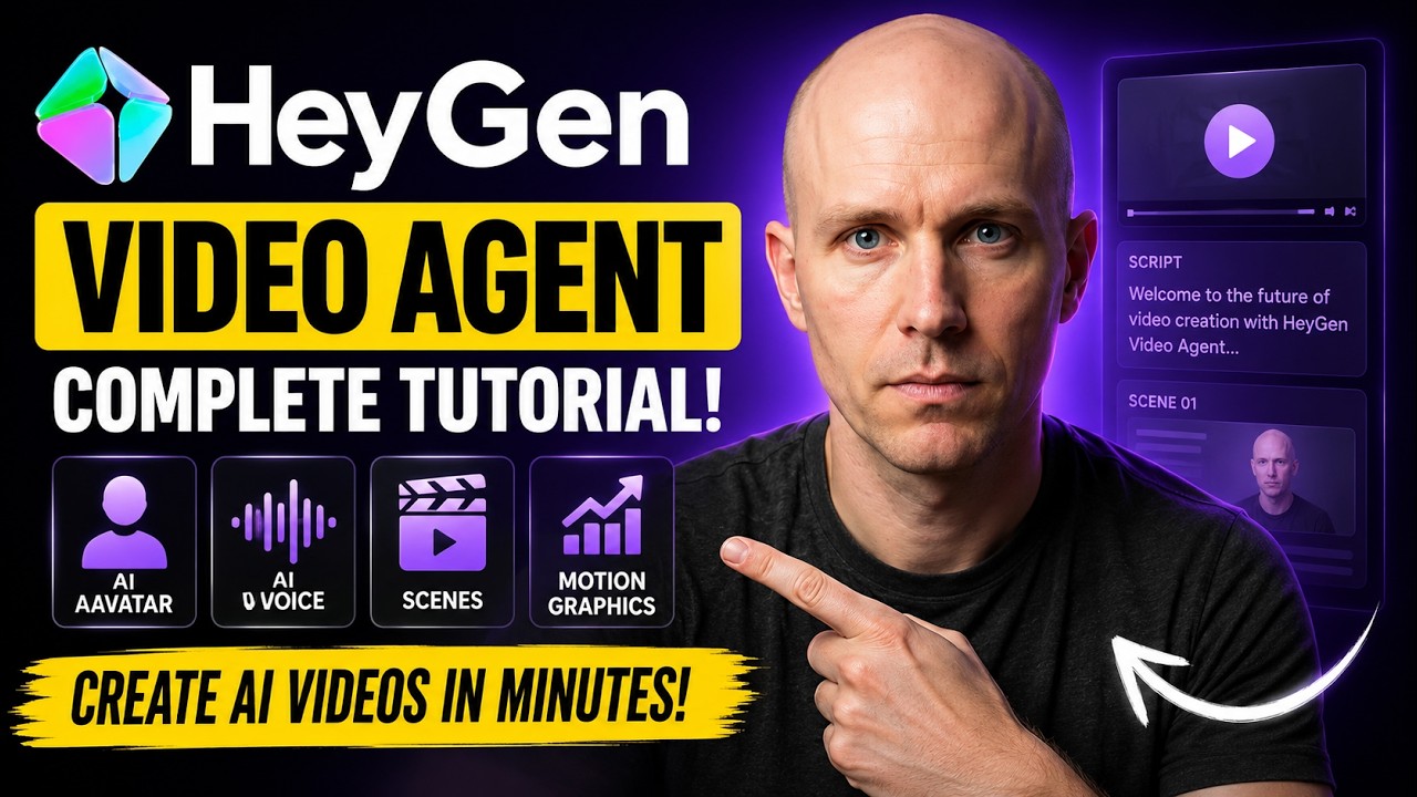 HeyGen Video Agent Tutorial: Create Professional AI Videos Without Showing Your Face
