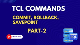14. TCL Commands | Learn SQL from Scratch