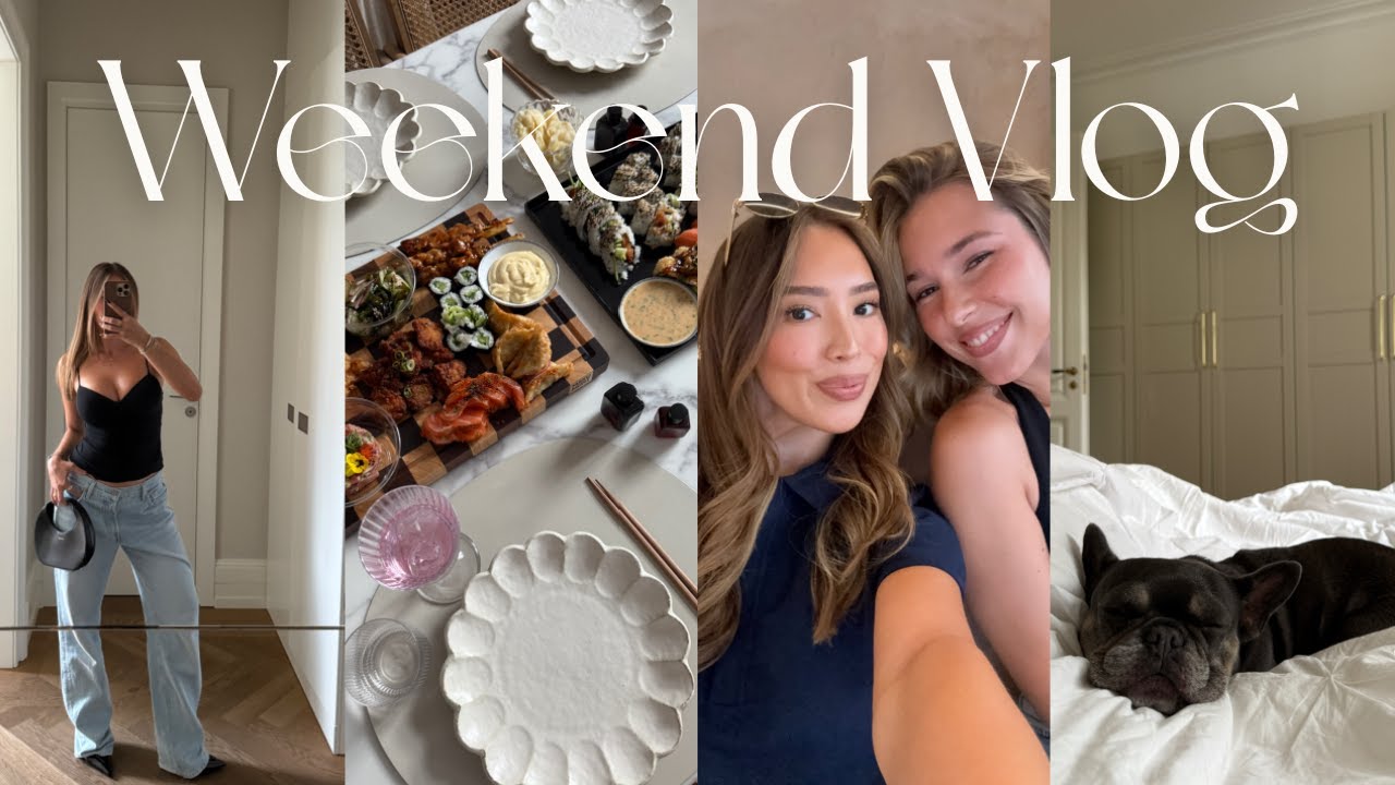 XXL VLOG: WEDDING Talk, People PLEASING & SUSHI Night | Adorable Caro