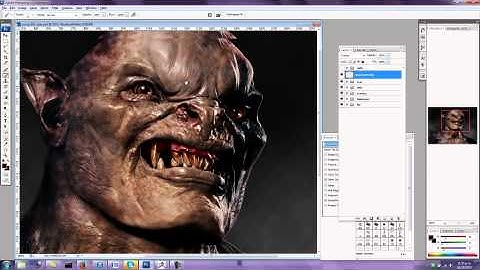 ZBrush tutorial: Render an Orc from The Hobbit, Part 12