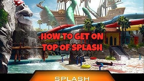 HOW TO GET ON TOP OF THE MAP SPLASH IN 3 DIFFERENT WAYS!!! - CoD Black Ops 3 (Awakening DLC)