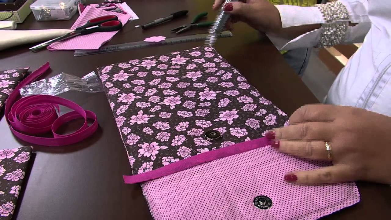 Porta Tablet sem Costura por Claudia Ferreira - 11/10/2013 - Mulher.com