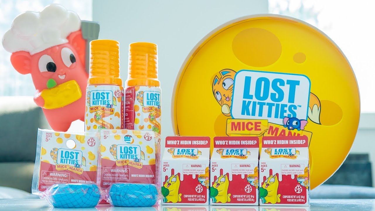 Hasbro's New Lost Kitties Mice Mania Lets Kids Dig Through “Cheese