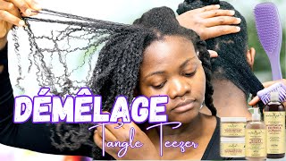 Démêlage Facile Sur Cheveux Afro Crépus Test De La Nouvelle Tangle Teezer