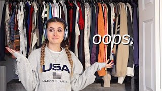 deep cleaning my closet AND my room?? *clean with me*