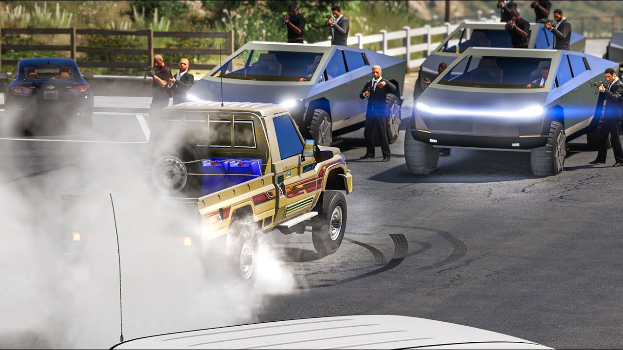 رعاة التيسلا يهايطون على راعي الشاص بس ما سكت لهم وخلاهم يندمون وجت الفزعة بالشاص | GTA 5