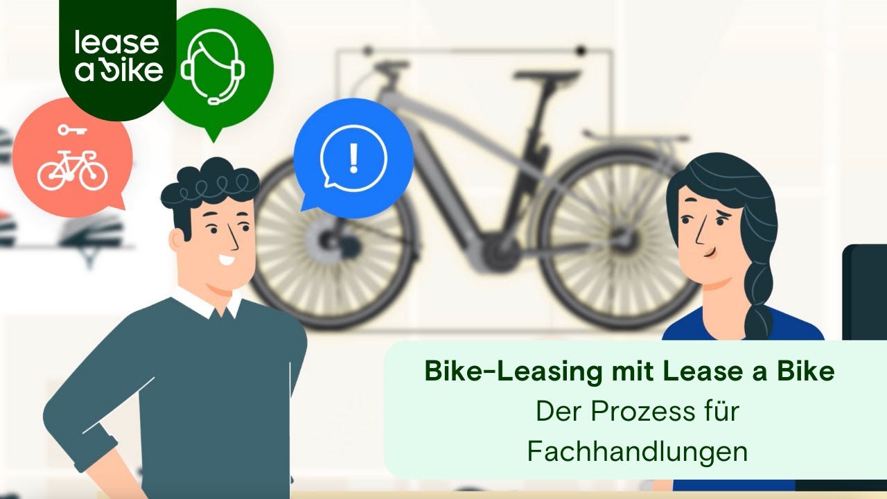 BikeLeasing mit Lease a Bike Der Prozess für Fachhandlungen YouTube