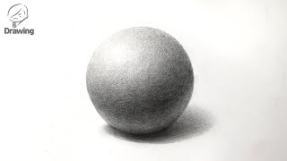 구 소묘 기초 연필 그림 그리기 / Drawing Basics - How to Draw a Sphere