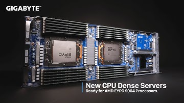 New CPU Dense Servers Ready for AMD EPYC 9004 Processors