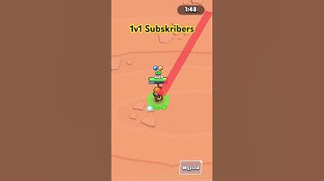 1v1 Subskribers MEME #brawlstars #brawl #supercell #gaming