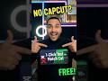 No CapCut? No Problem 😱 | 1-Click Text Match Cut FREE