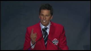 Tom Brady Epic Speech as Patriots retire #12 via #patriots #tombrady