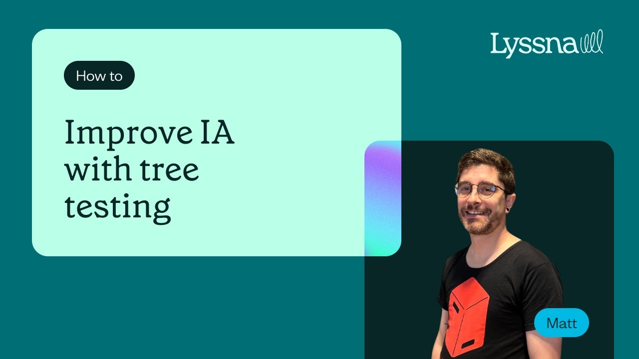 Tree testing - Lyssna