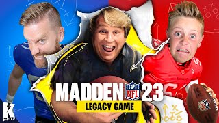 Dad vs Son in Madden '23: Legacy Game! K-CITY GAMING