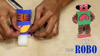 DIY Paper Robo | Easy Paper Craft for Kids | Fun Robot Making | ToneDIYMadeEasy |