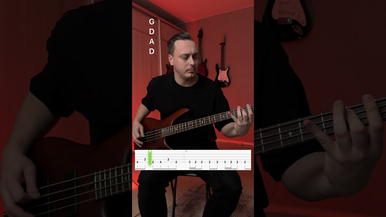 Как играть Rammstein - Bestrafe Mich на бас-гитаре 